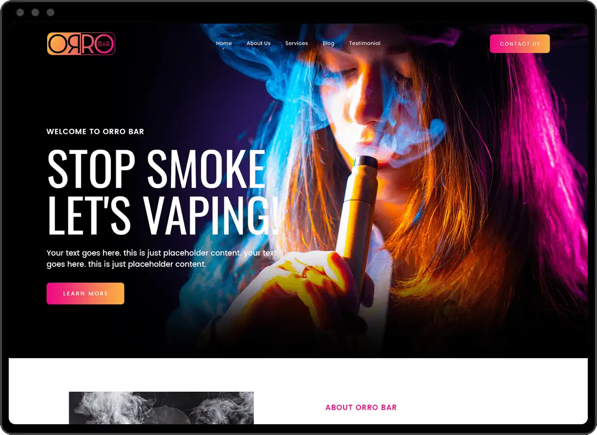 Image gallery marquee