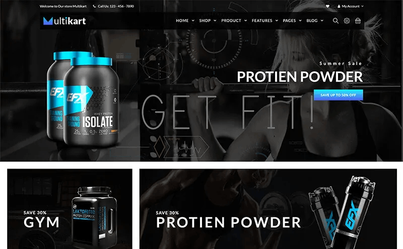 Image gallery marquee