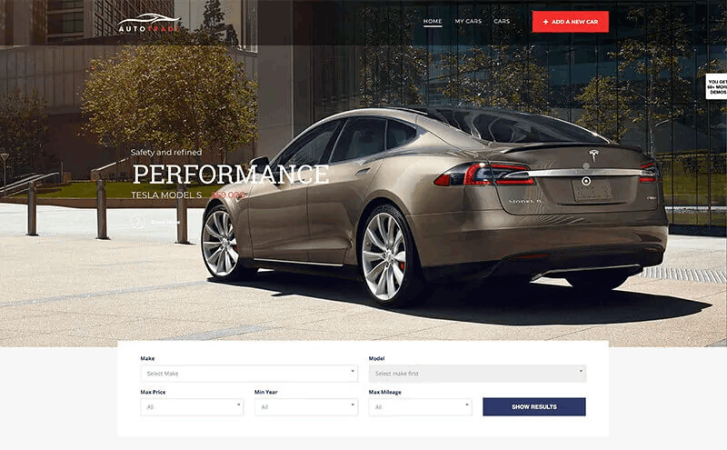 Image gallery marquee